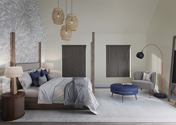 Kalmar Deluxe, Slate - Motorised Venetian Blind - Image 7